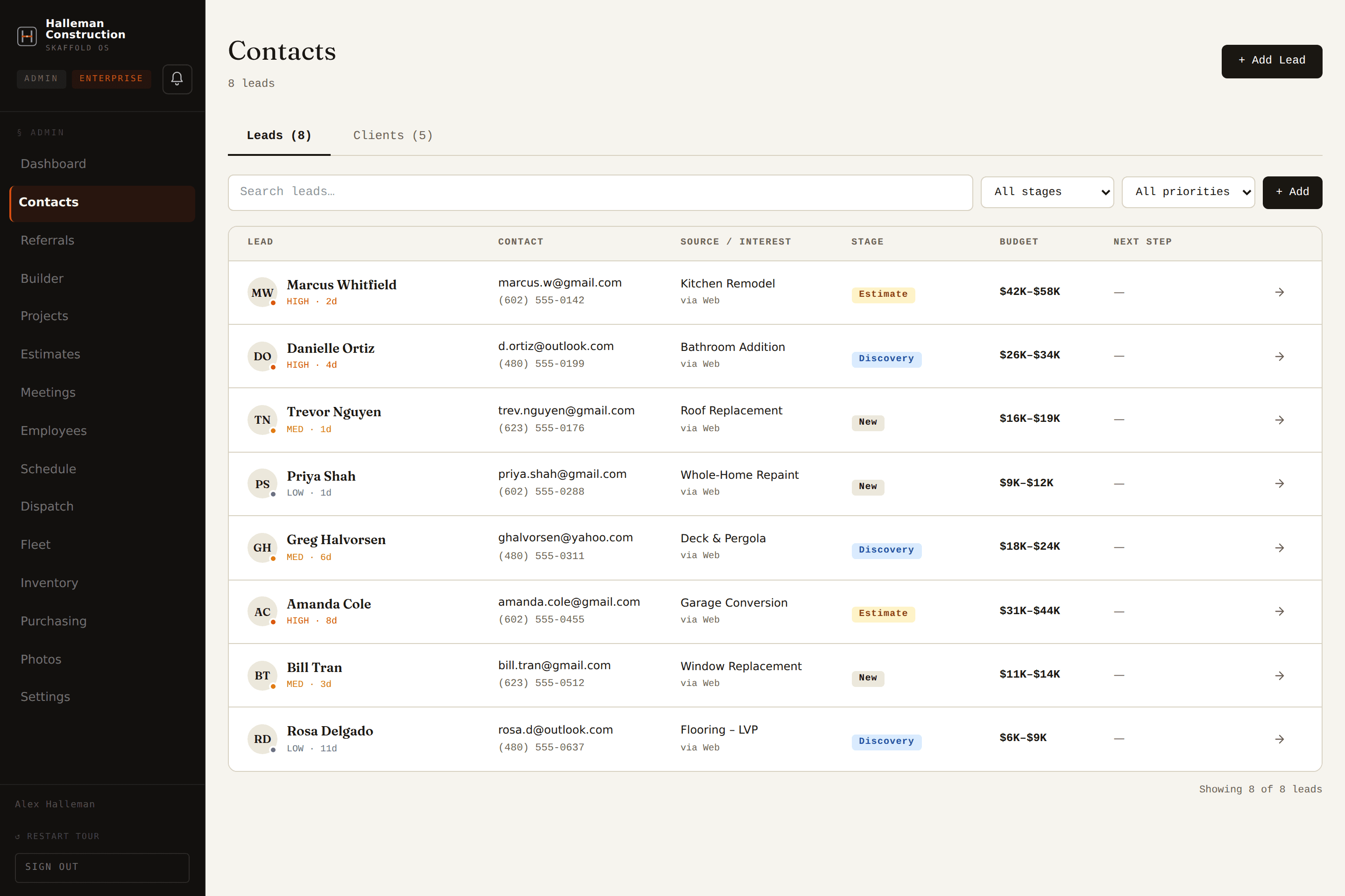 Every lead in one pipeline